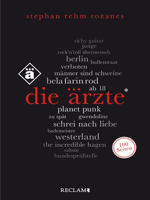 Title details for Die Ärzte. 100 Seiten by Stephan Rehm Rozanes - Available